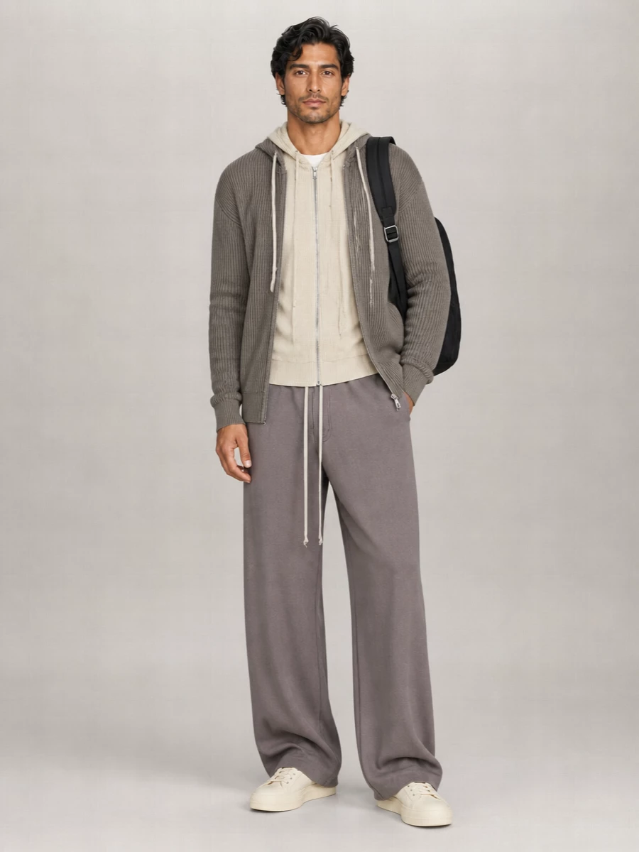 Rick Owens Drkshdw Denim High-Top Sneakers
