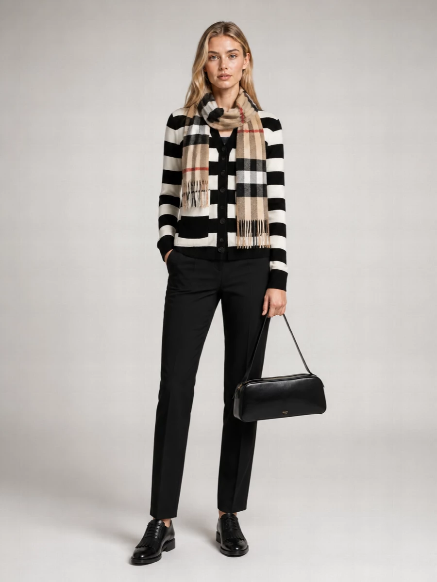 Max Mara Virgin Wool Embroidered Cardigan