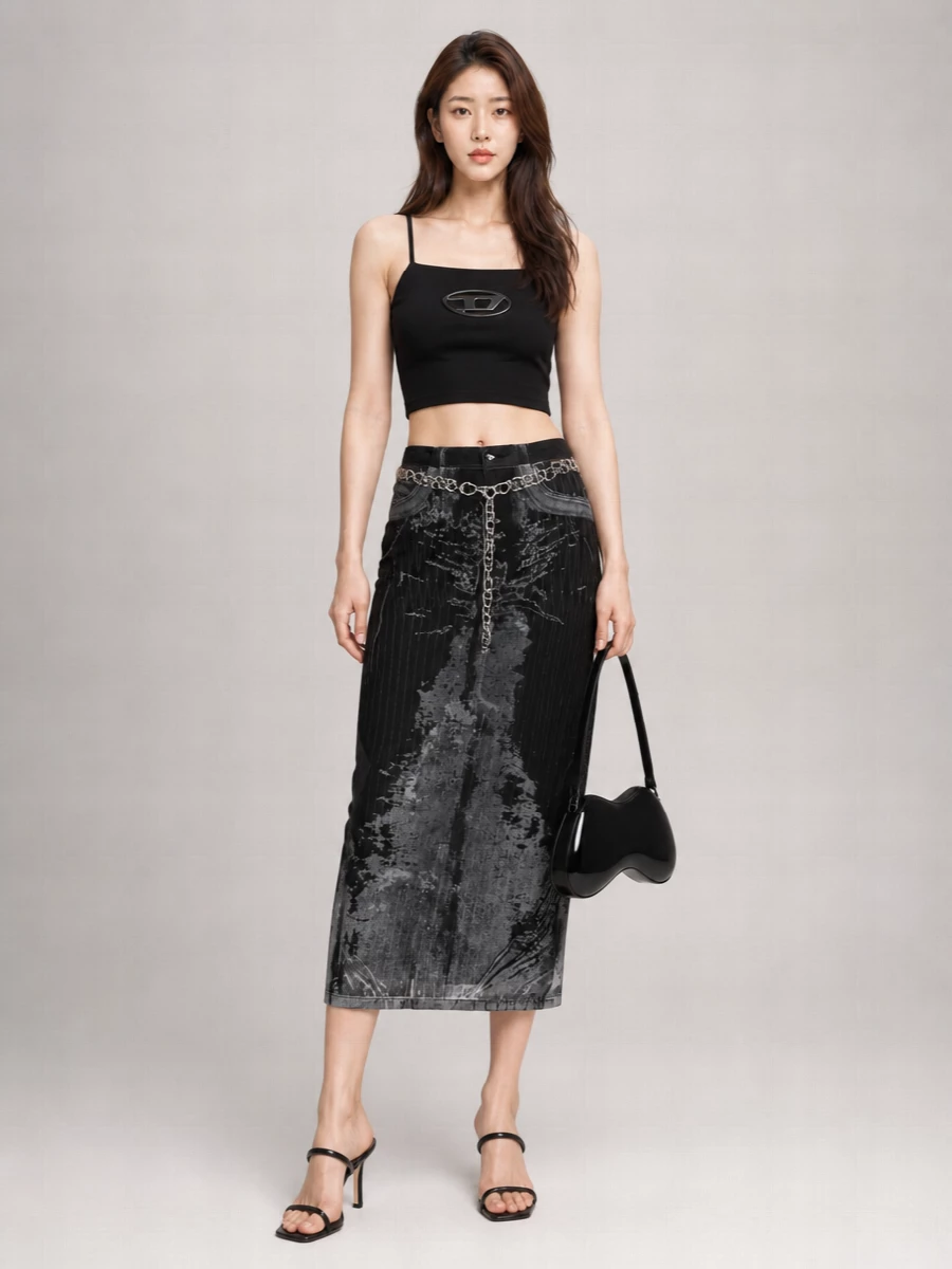 Diesel Wool Blend Slim-Fit Halterneck Top