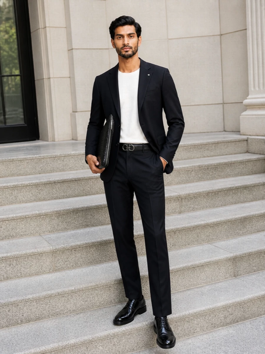 Tagliatore suit bottega portfolio brogues