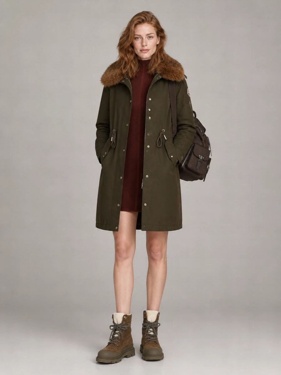 Moncler parka coat