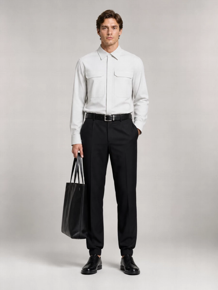 Jil Sander Cropped Tailored Trousers