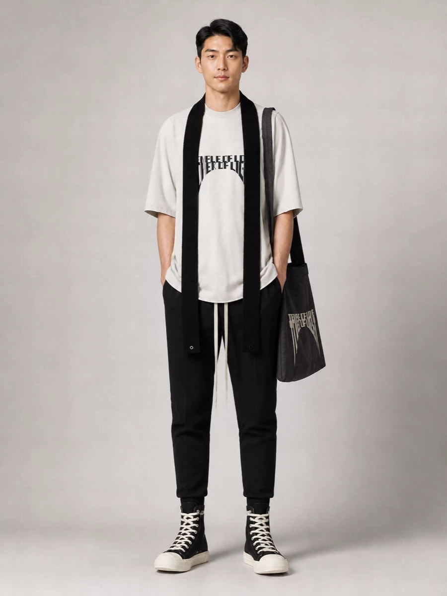 Rick Owens Drkshdw Cotton Tote Bag