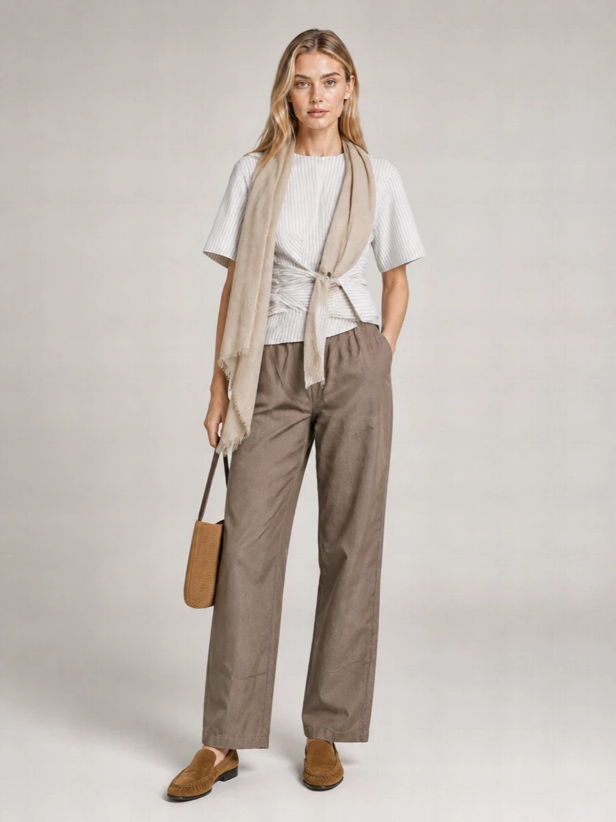 Róhe Viscose Pyjama Trousers