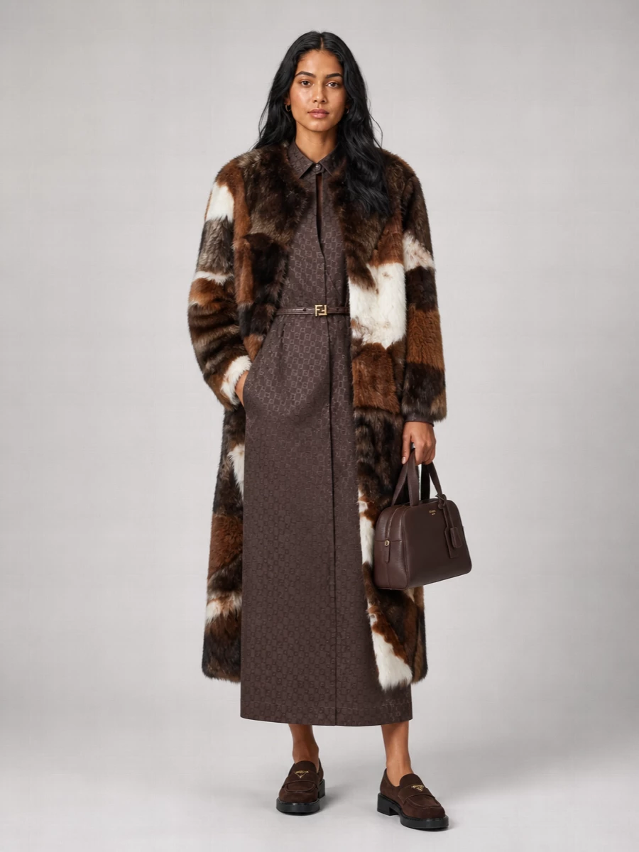 Prada Faux Fur Jacket