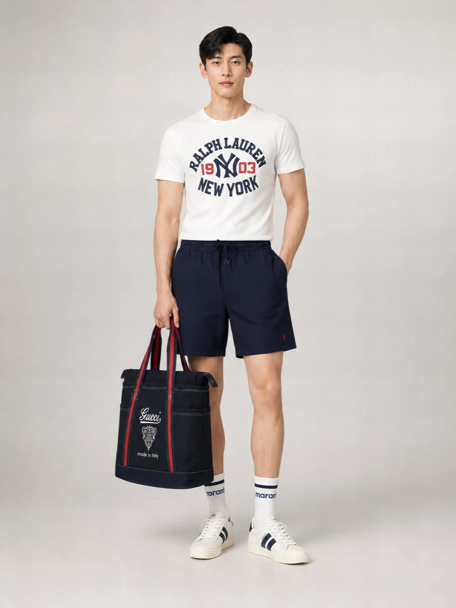 Polo Ralph Lauren Cotton Crewneck T-Shirt