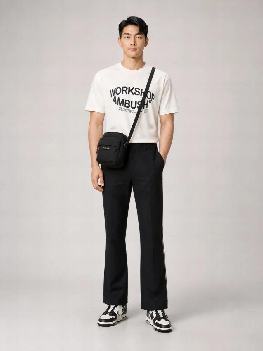 Ambush Cotton Graphic Print T-Shirt