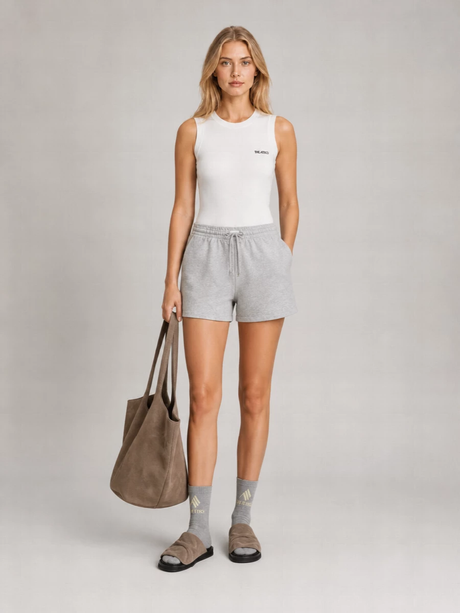 The Attico Cotton Knee-Length Shorts