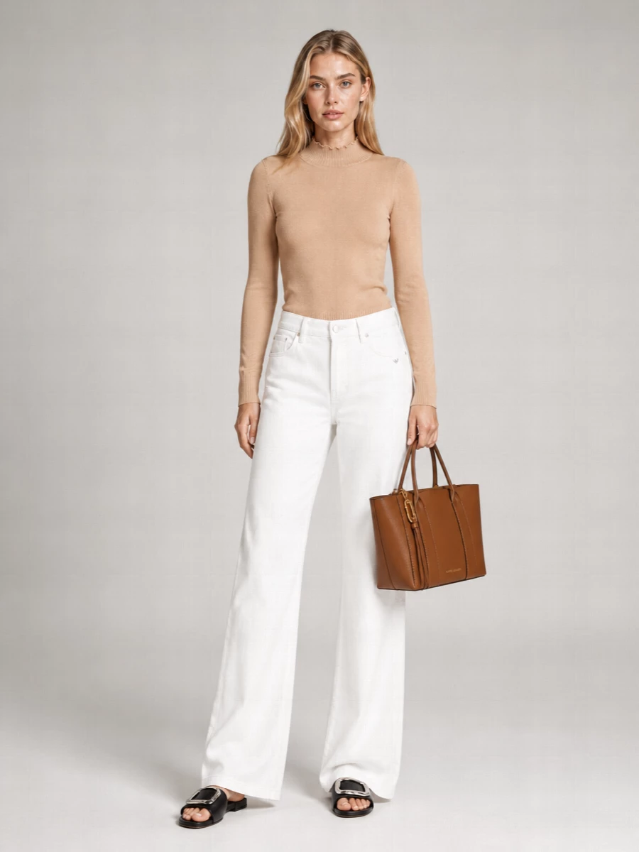 Marc Jacobs Small Calf Leather Shoulder Bag
