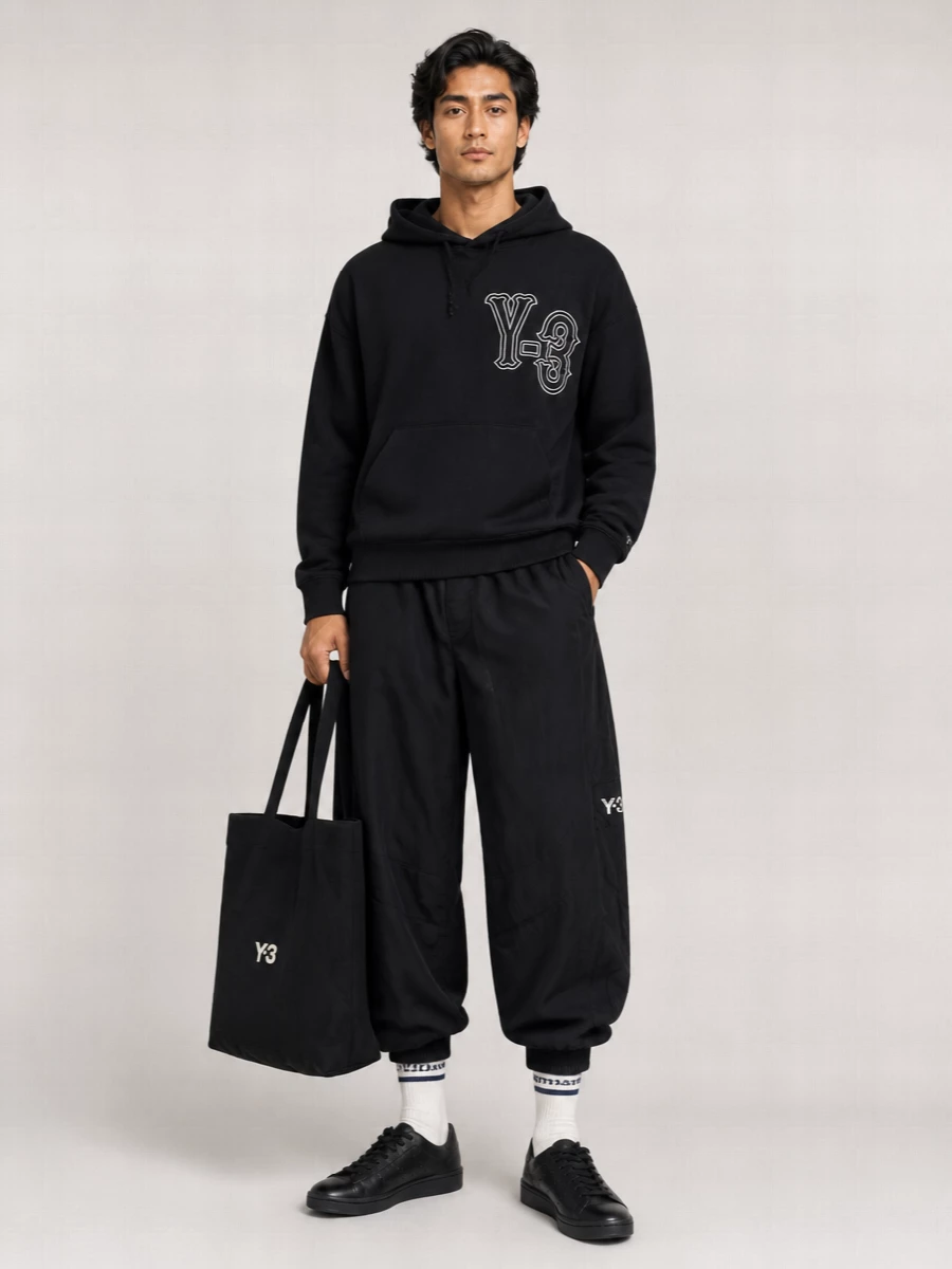 Y-3 Cotton Oversized Hoodie