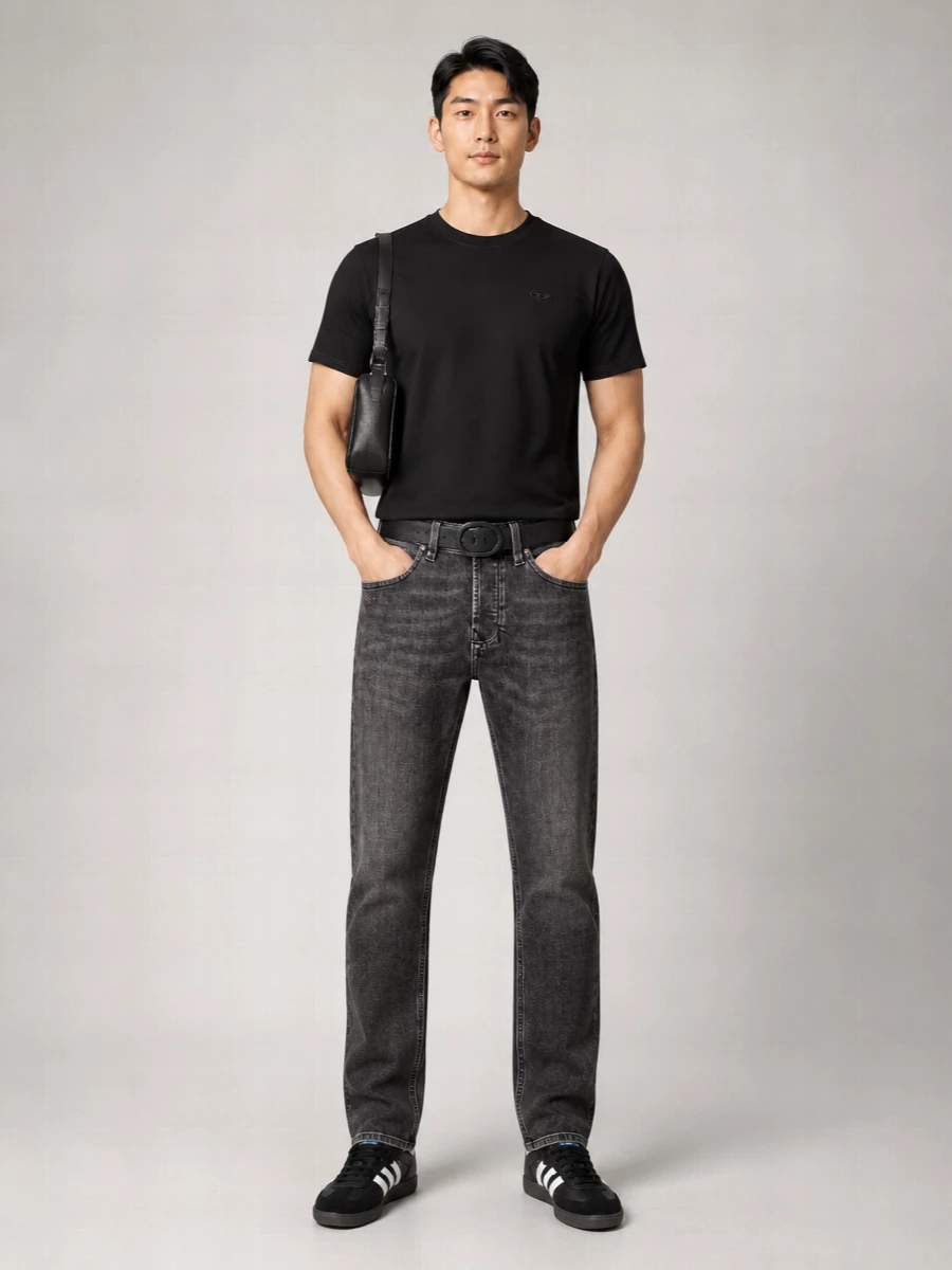 Diesel Cotton Relaxed-Fit T-Shirt
