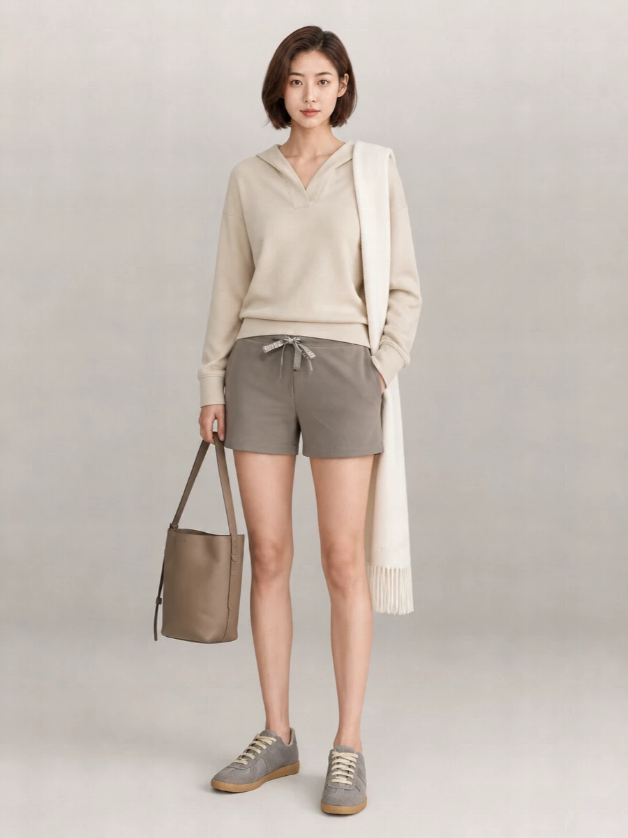 S Max Mara Cotton Jersey Sweatpants