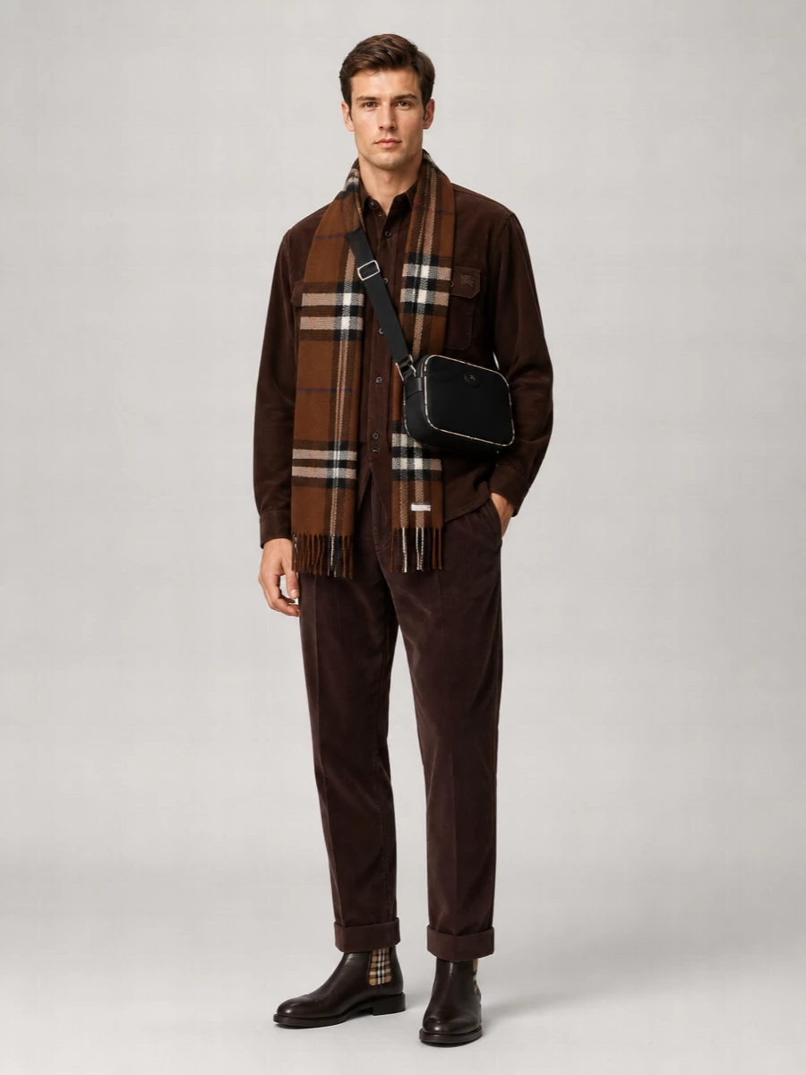 Burberry corduroy shirt