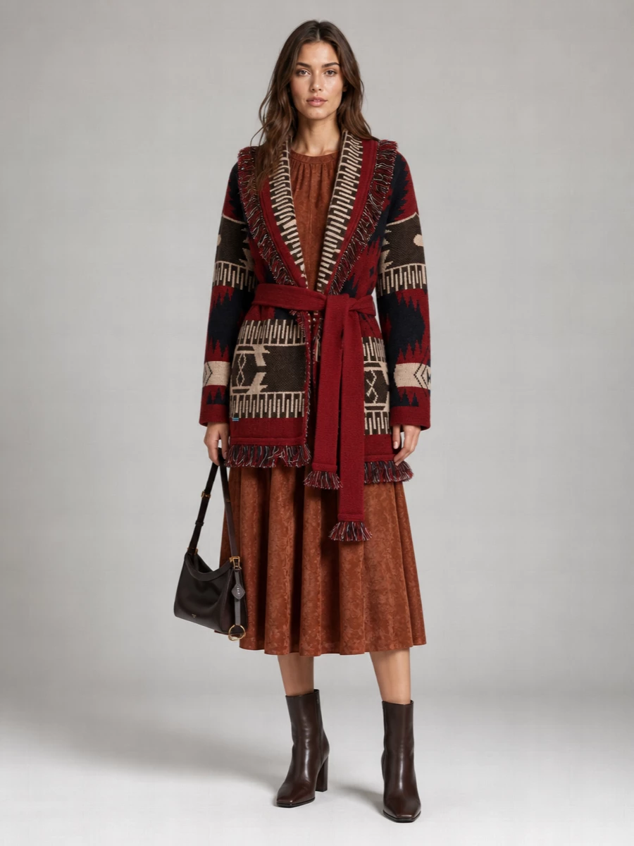 Alanui Cashmere Oversized Cardigan