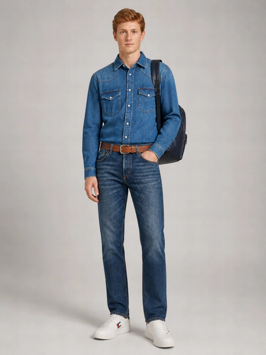 Tommy Hilfiger Denim Regular-Fit Shirt