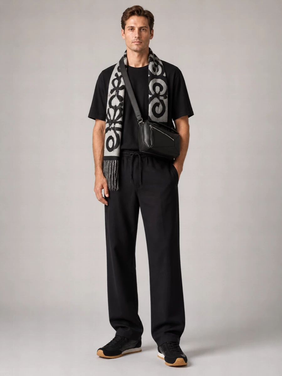 Loewe Wool Cashmere Scarf