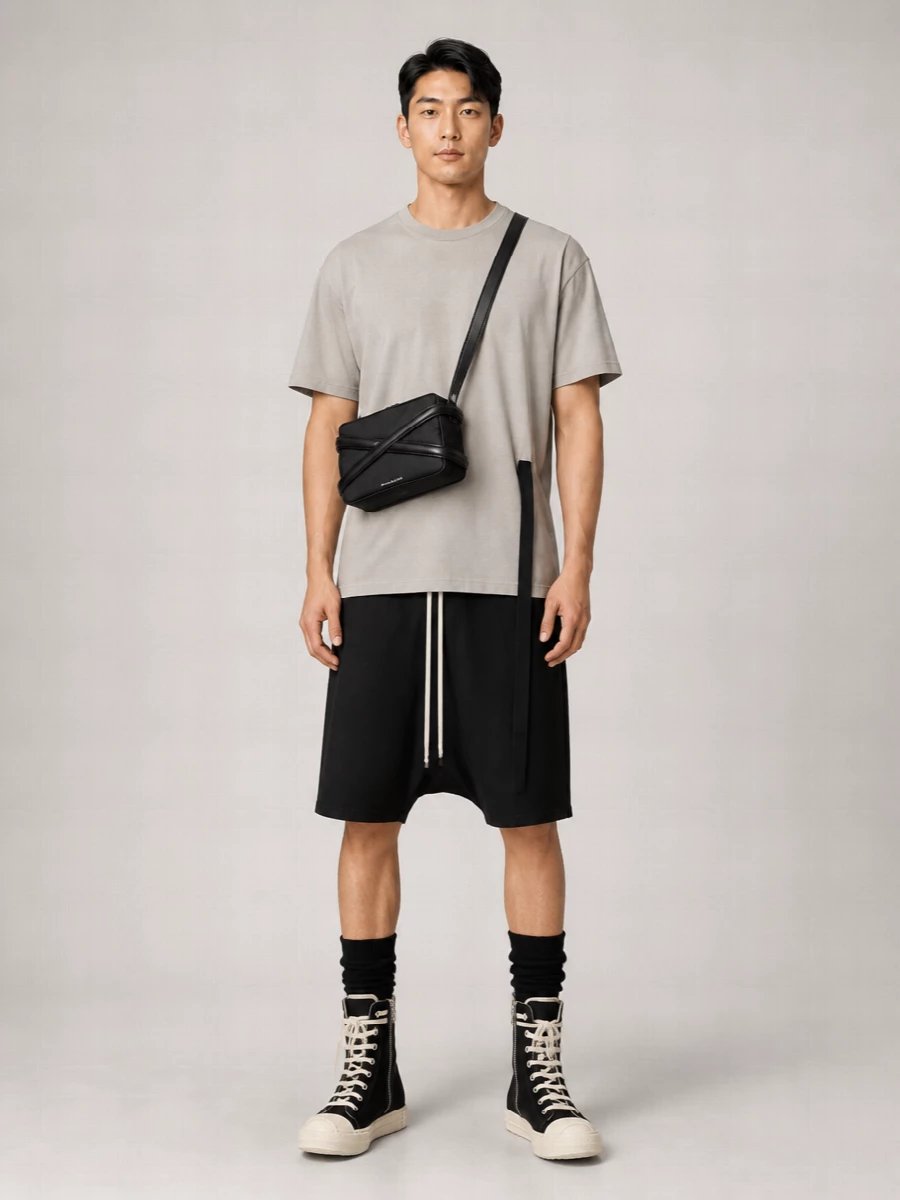 Alexander Mcqueen Nylon Crossbody Shoulder Bag