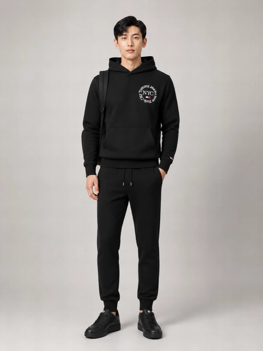 Tommy Hilfiger Cotton Regular-Fit Hooded Jacket