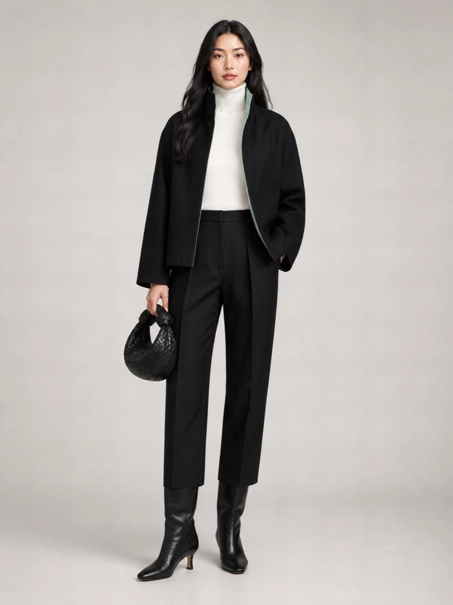 Bottega Veneta Wool Fitted Jacket