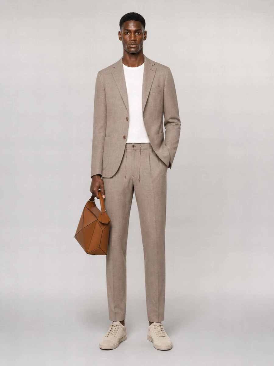 Brunello Cucinelli Suede Paneled Low-Top Sneakers