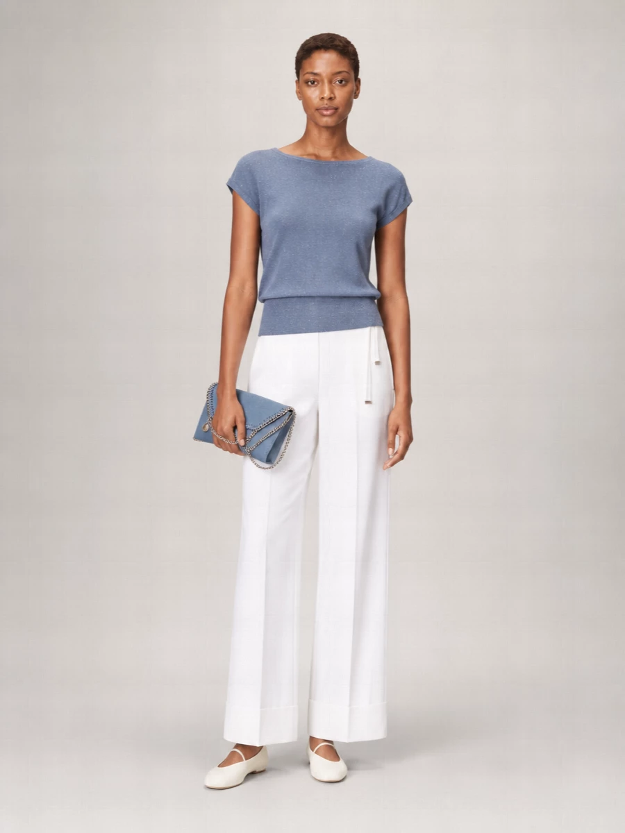 Herno Sequined Knit Blouse