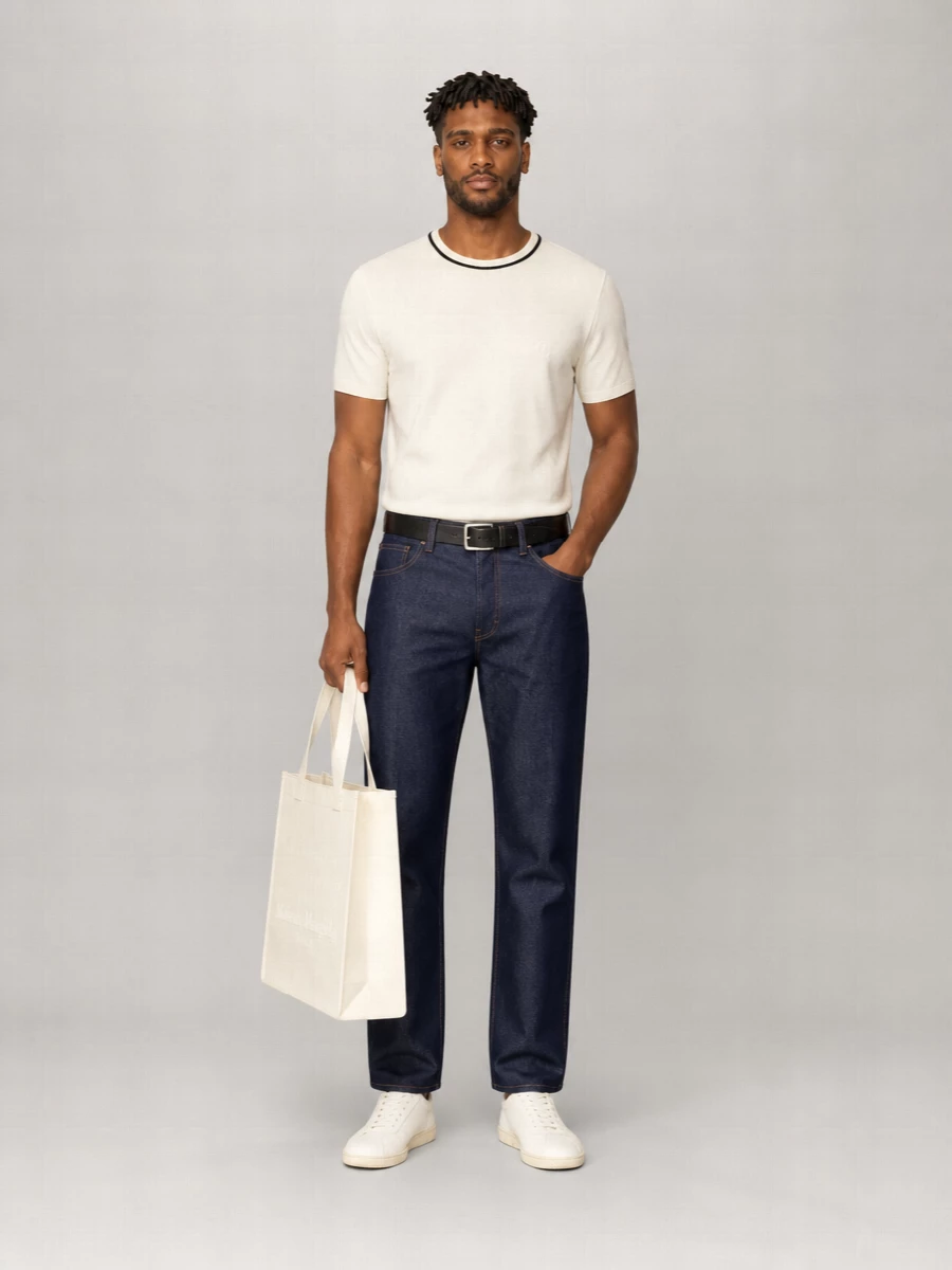 Giorgio Armani Linen And Silk T-Shirt