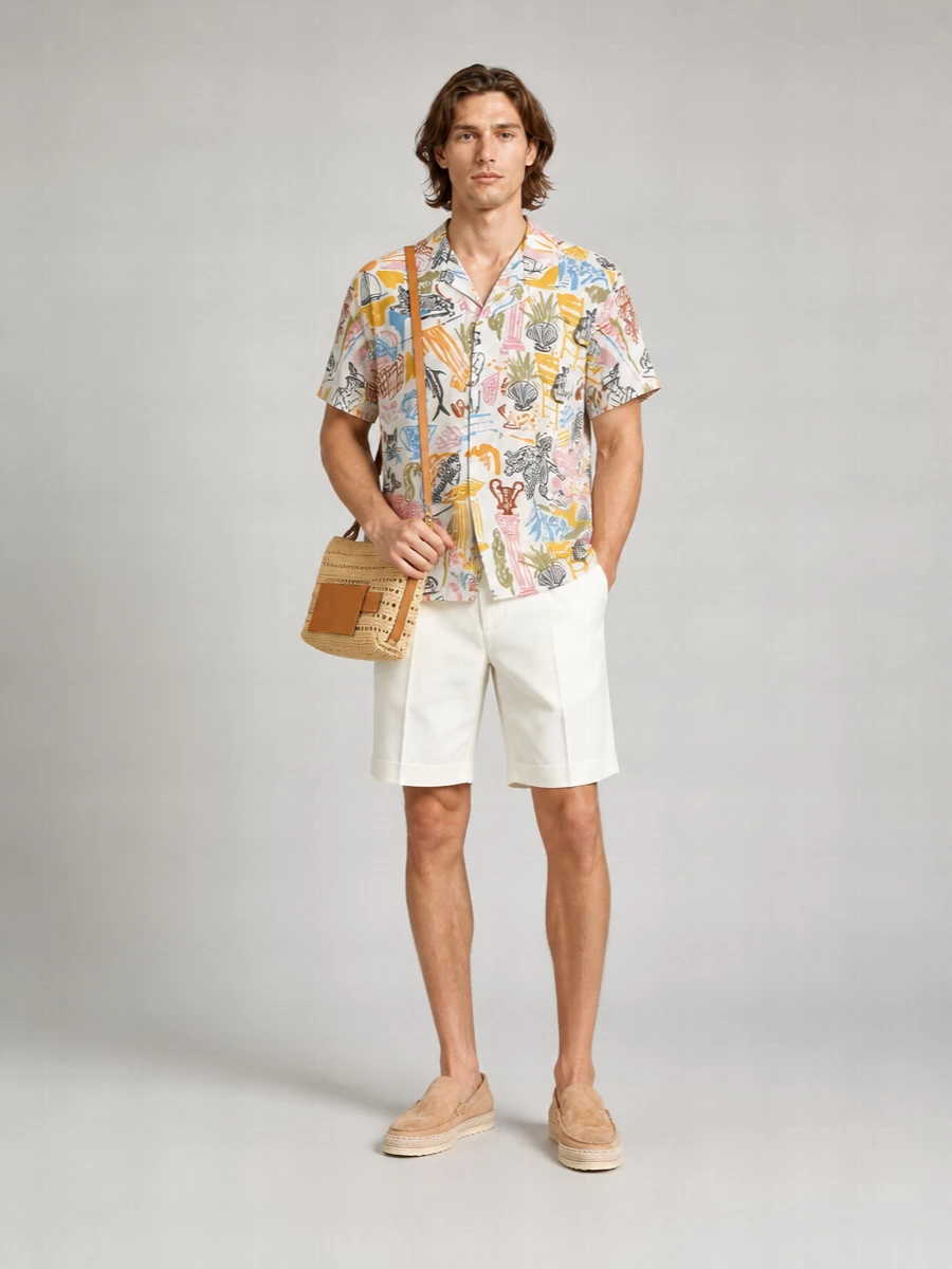 Closed Printed Cotton T-Shirt