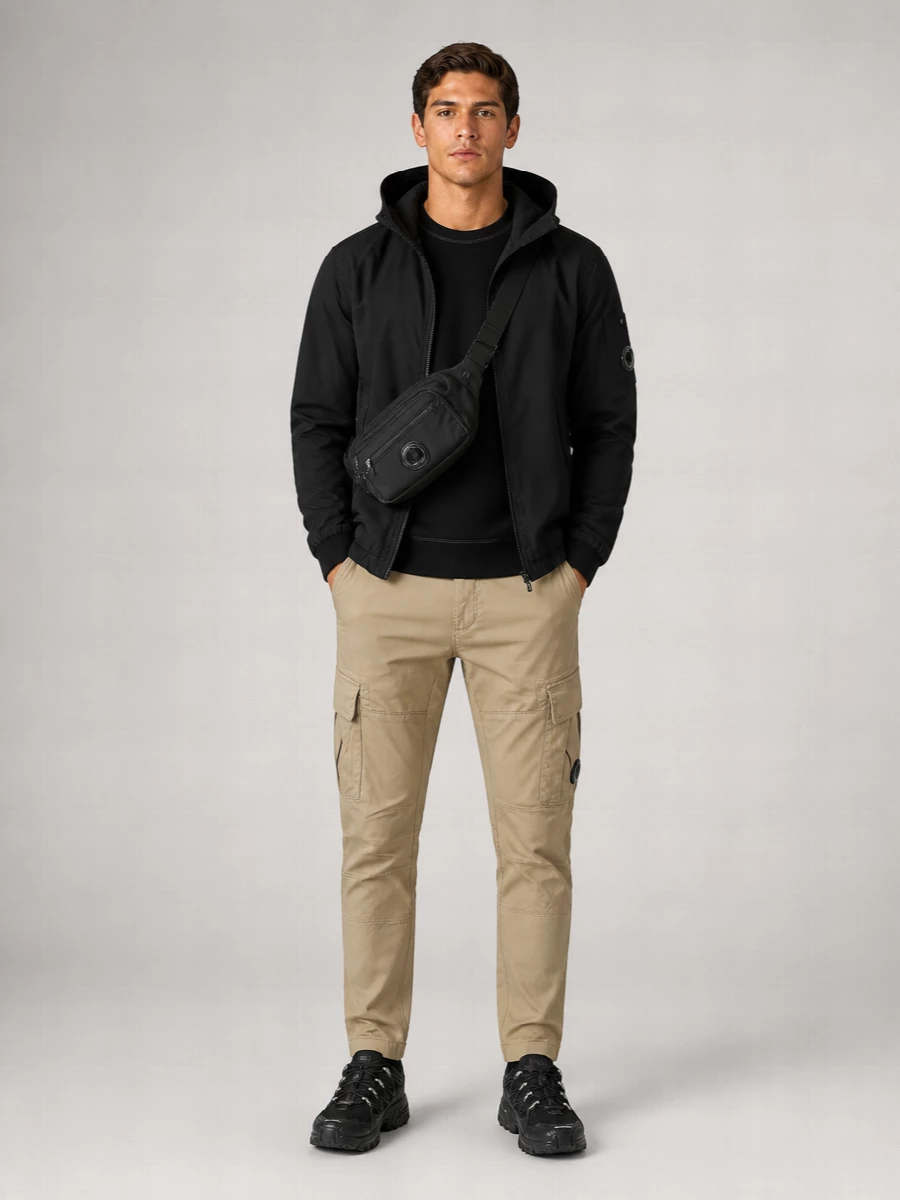 C.p. Company Cotton Hooded Jacket