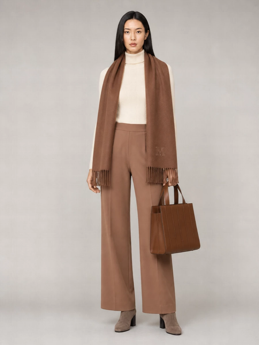 Max Mara virgin wool turtleneck sweater