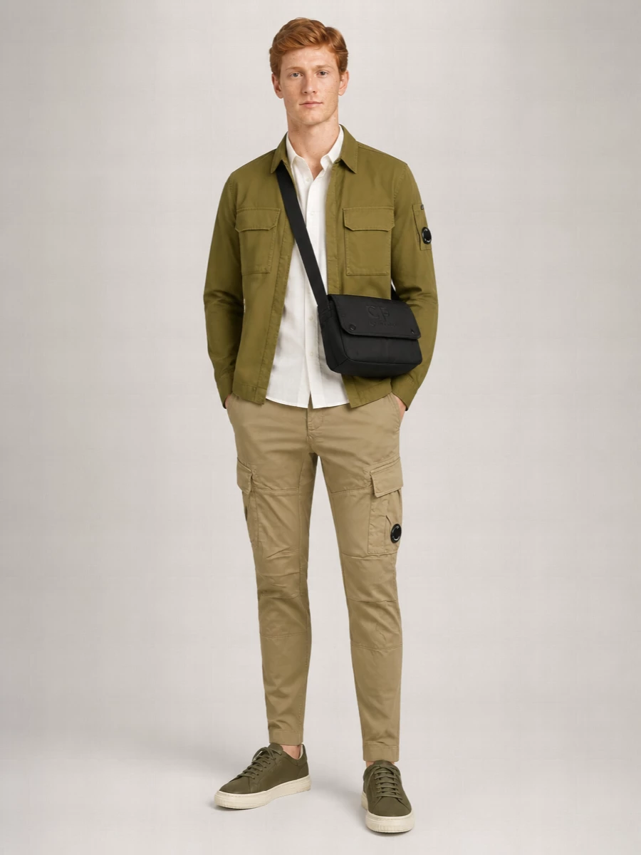 C.p. Company Cotton Shirt Jacket