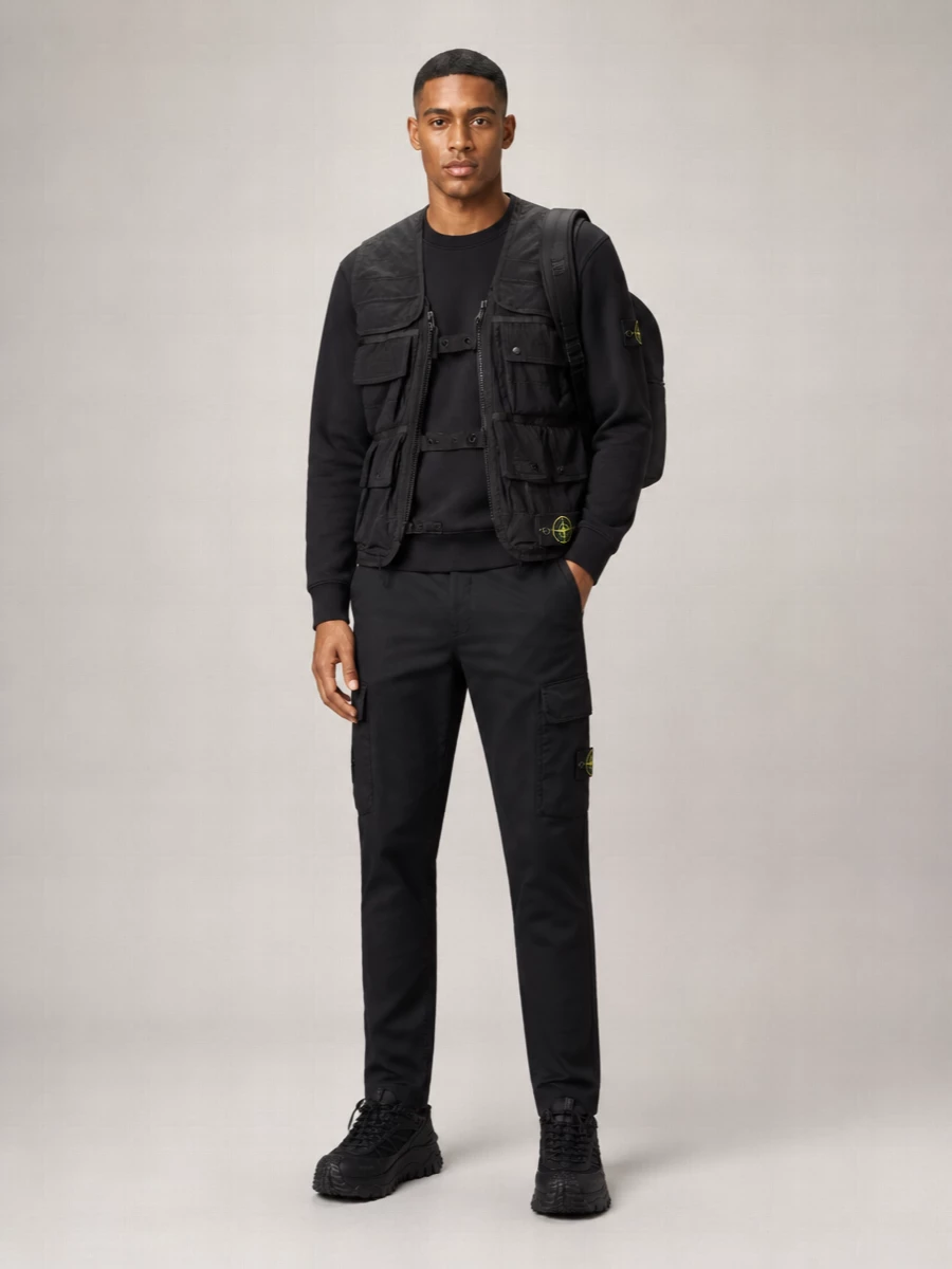 Stone Island Quilted Puffer Vest
