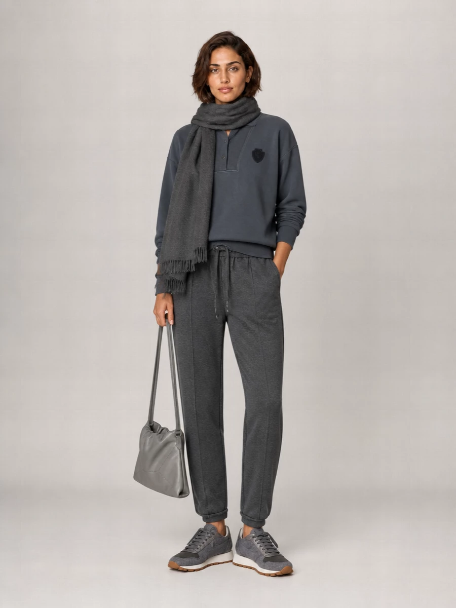 Brunello Cucinelli Virgin Wool Panelled Low-Top Sneakers