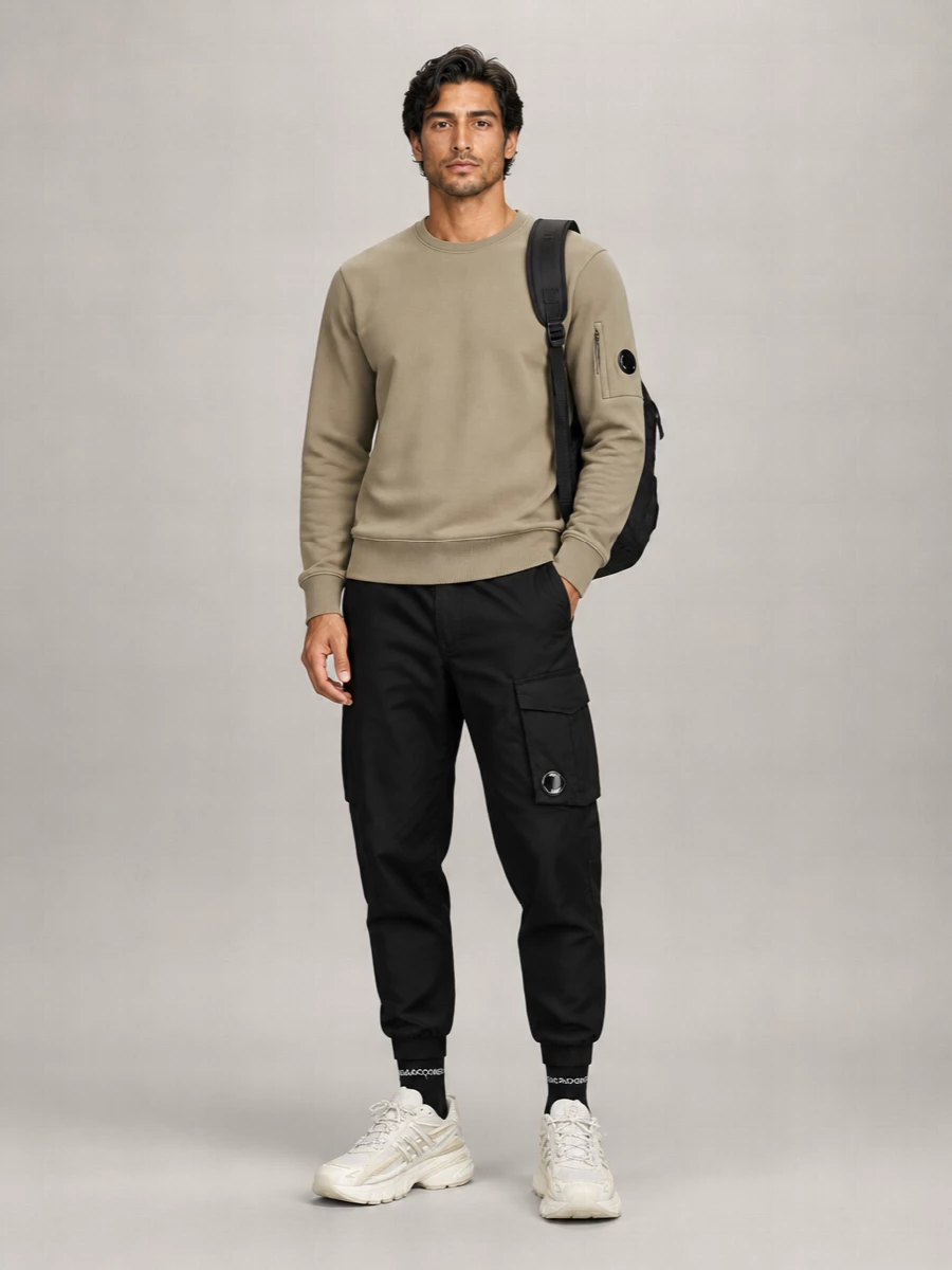 C.p. Company Cotton Regular-Fit Crewneck Sweatshirt