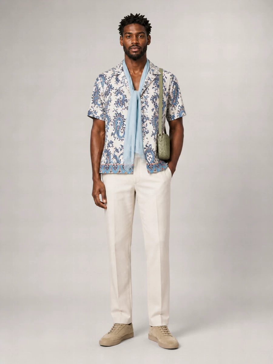 Etro Cotton Pattern Shirt