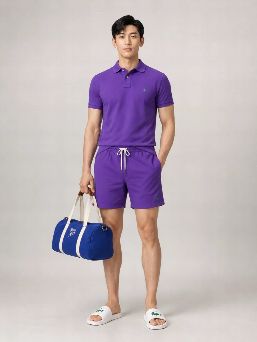 Polo Ralph Lauren Logo-Embroidered Swim Shorts