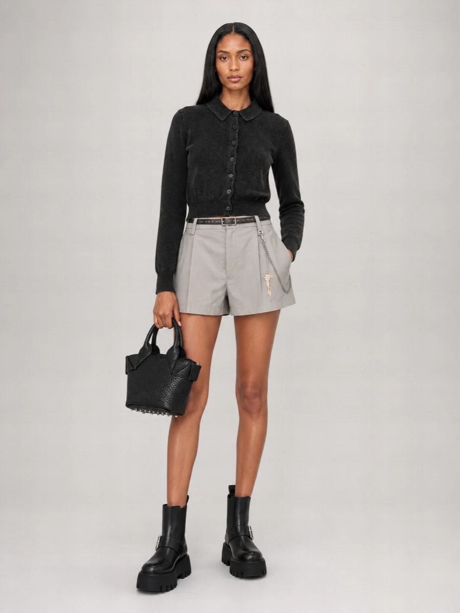 Alexander Wang Straight Tailored Shorts