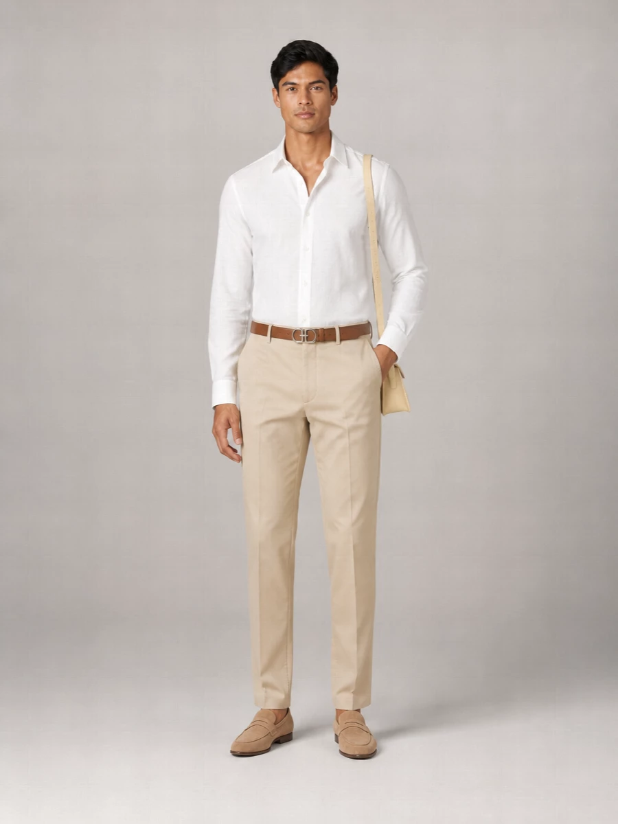 Etro Cotton Straight-Leg Trousers