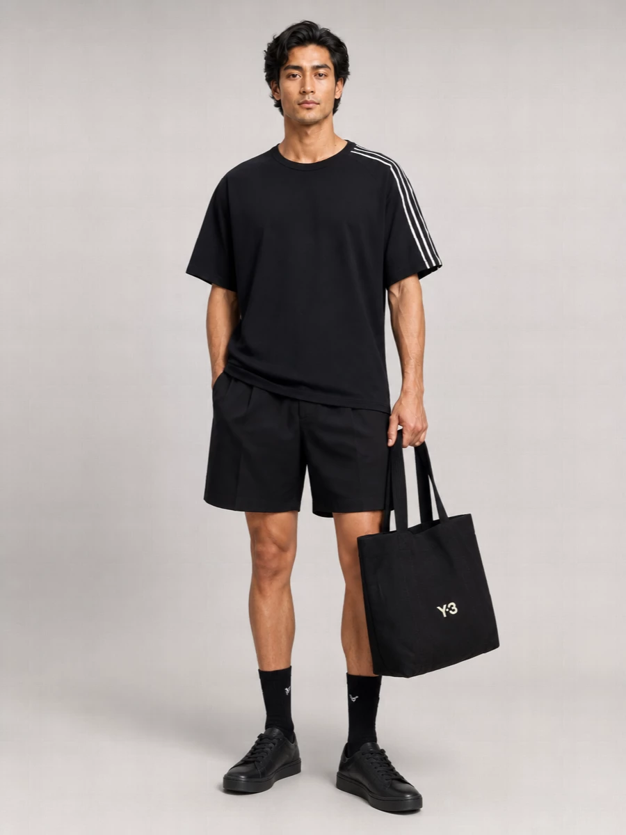 Y-3 Technical Straight-Leg Deck Shorts