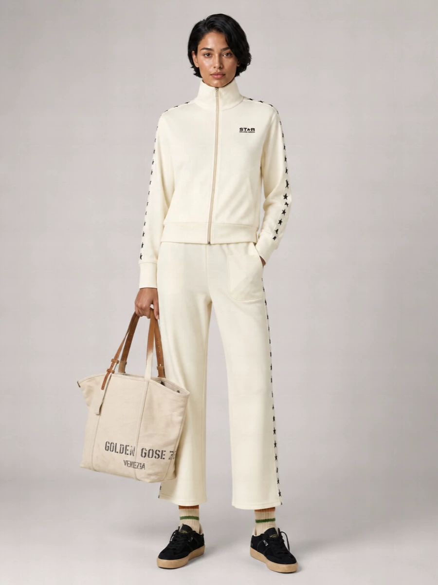 Golden Goose Wide-Leg Track Pants