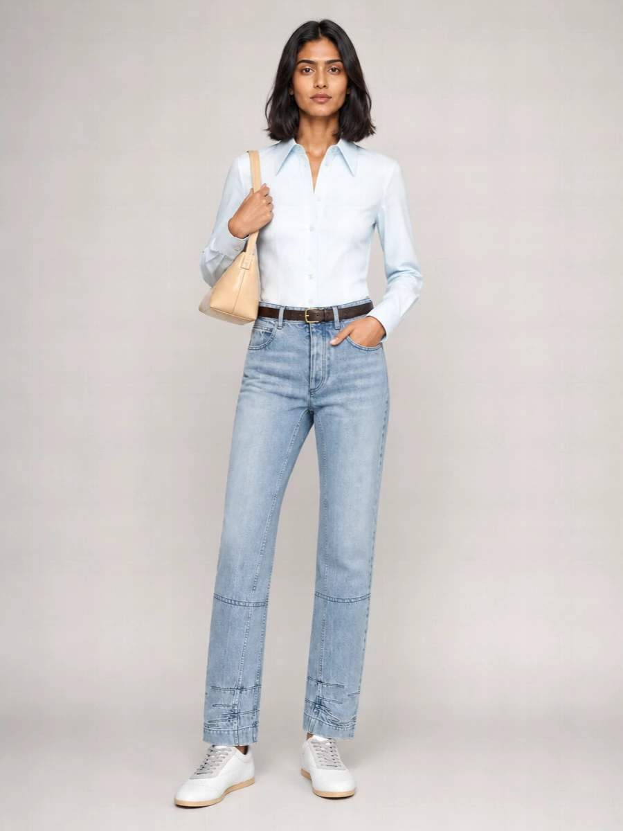 Jil Sander Denim Tapered Jeans