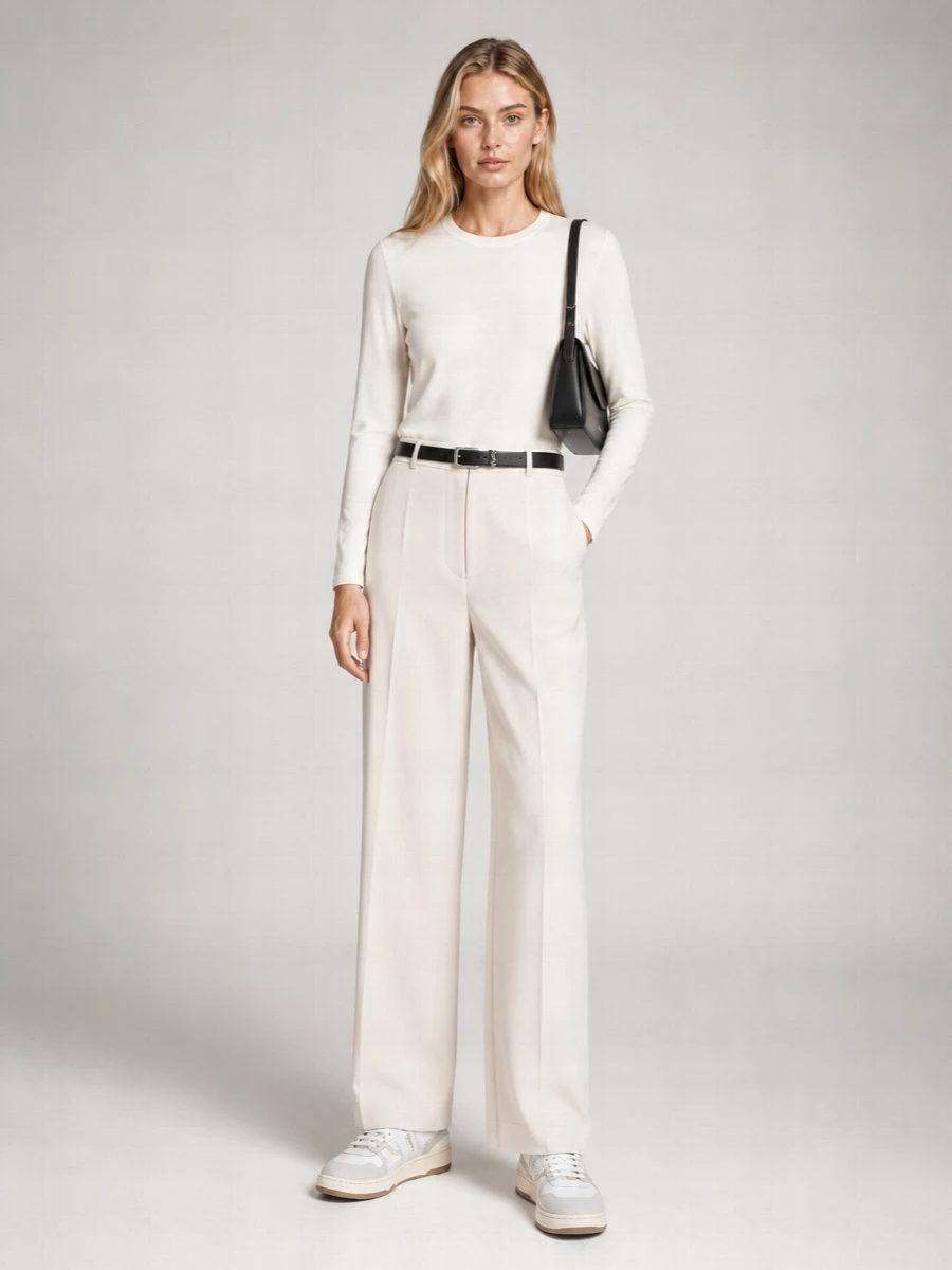 Jil Sander Cotton Crew Neck T-Shirt Set Long Sleeves