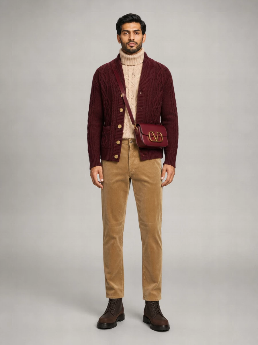 Brunello Cucinelli Cable-Knit Cashmere Cardigan