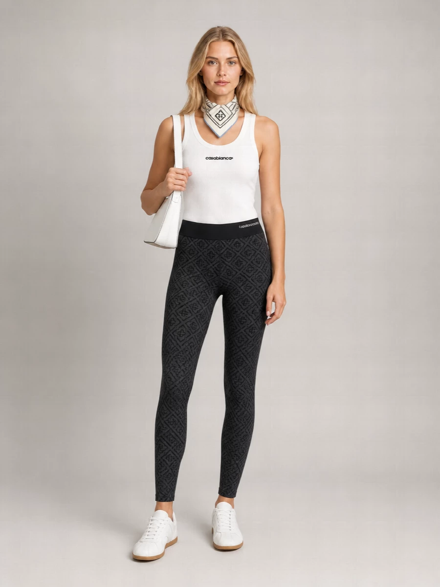 Casablanca Ribbed Slim-Fit Tank Top
