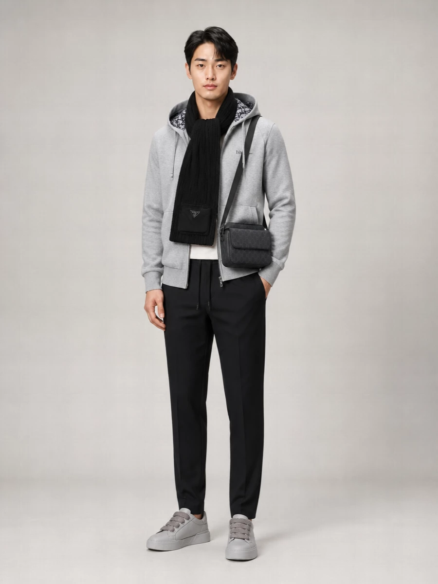 Christian Dior Knit Hoodie