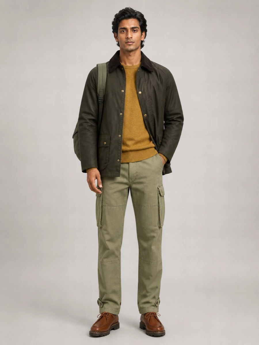 Barbour Waxed Cotton Regular-Fit Lightweight Jacket