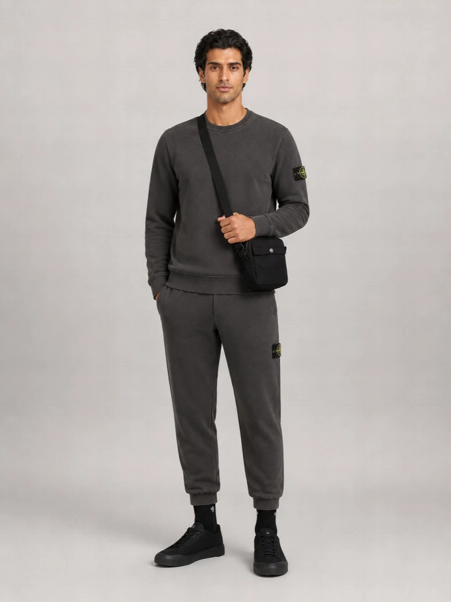 Stone Island Cotton Track Pants