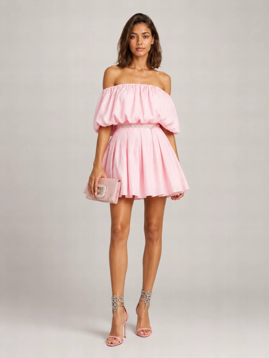 Magda Butrym Cotton Mini Dress