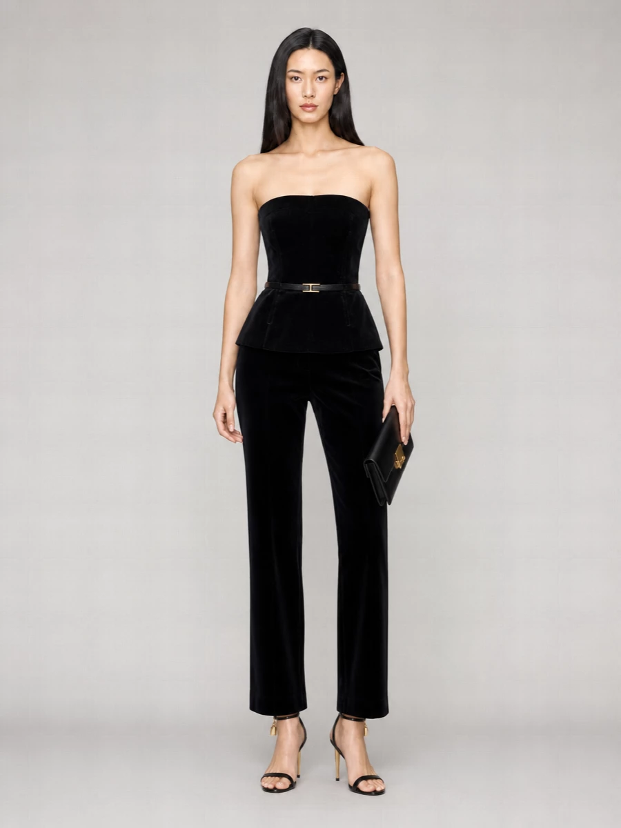 Tom Ford Velvet Tailored Trousers