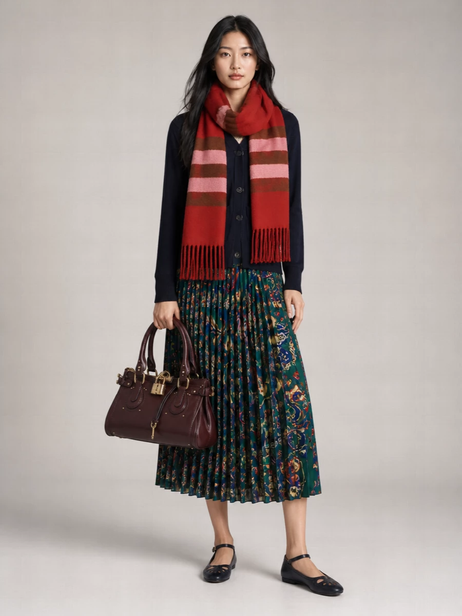 Sacai Floral Print Cardigan