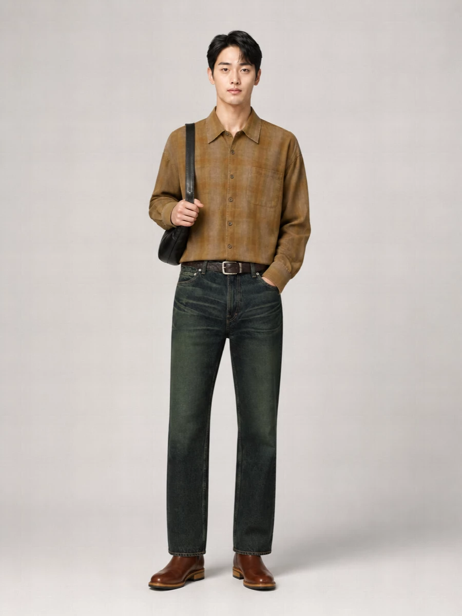 Our Legacy Denim Straight-Leg Jeans